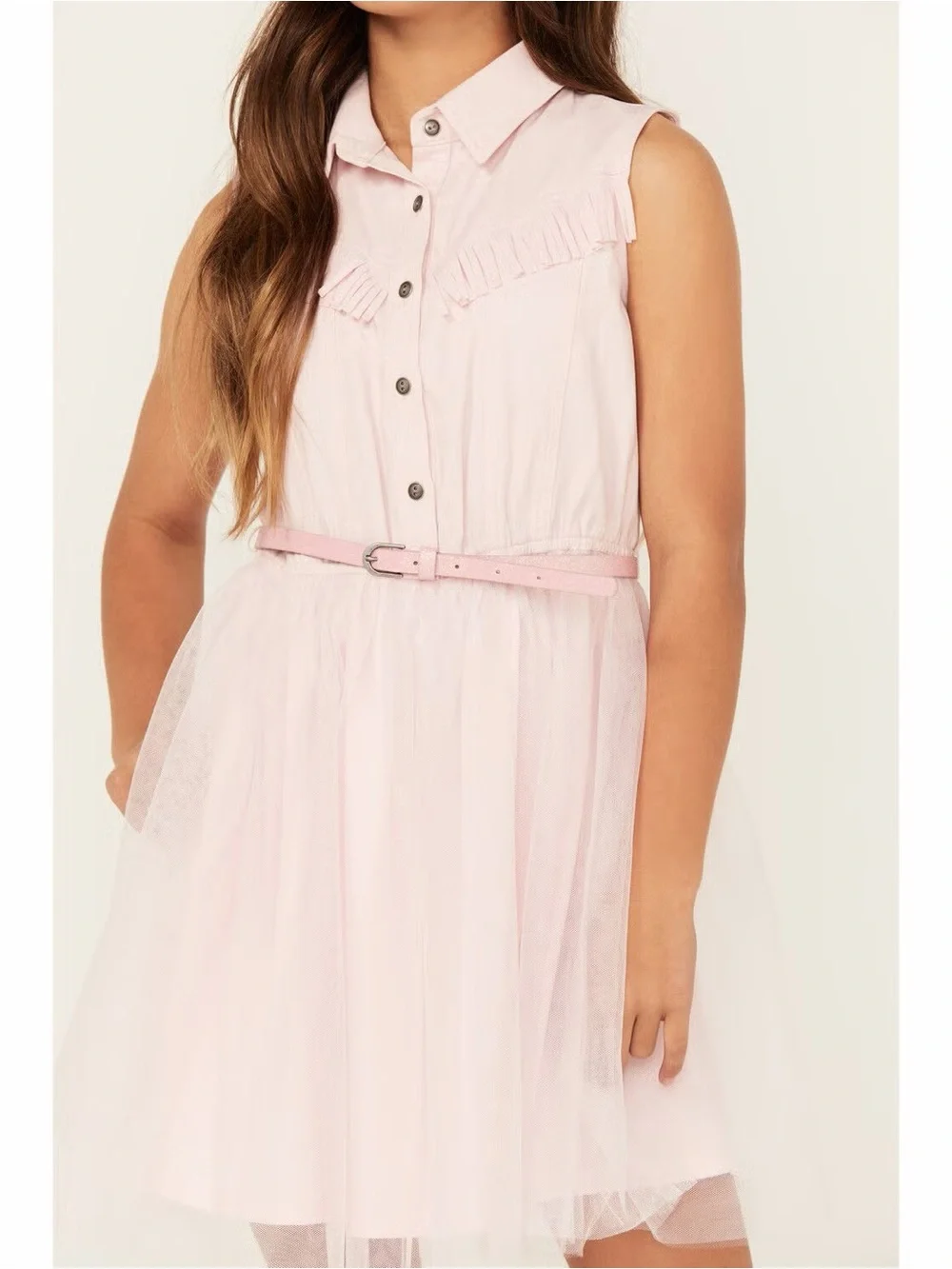 Cowgirl pink dress
